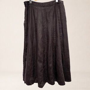 GRACE ELEMENTS Linen Midi Maxi Minimalist Dark Academia Gypsy Boho Prairie